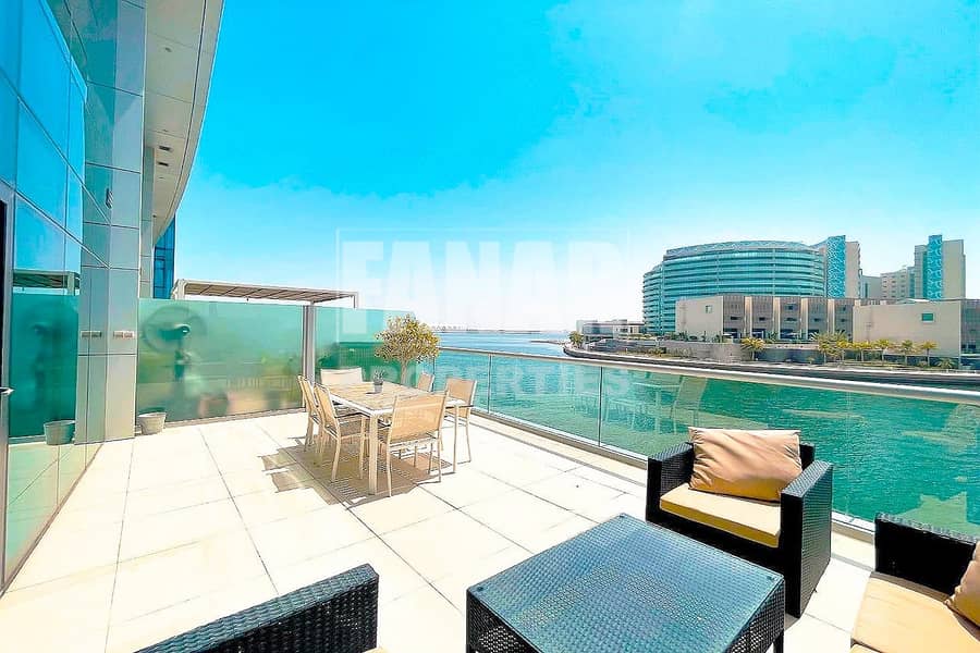 Fascinating Sea View| Terrace| Ample Duplex Layout