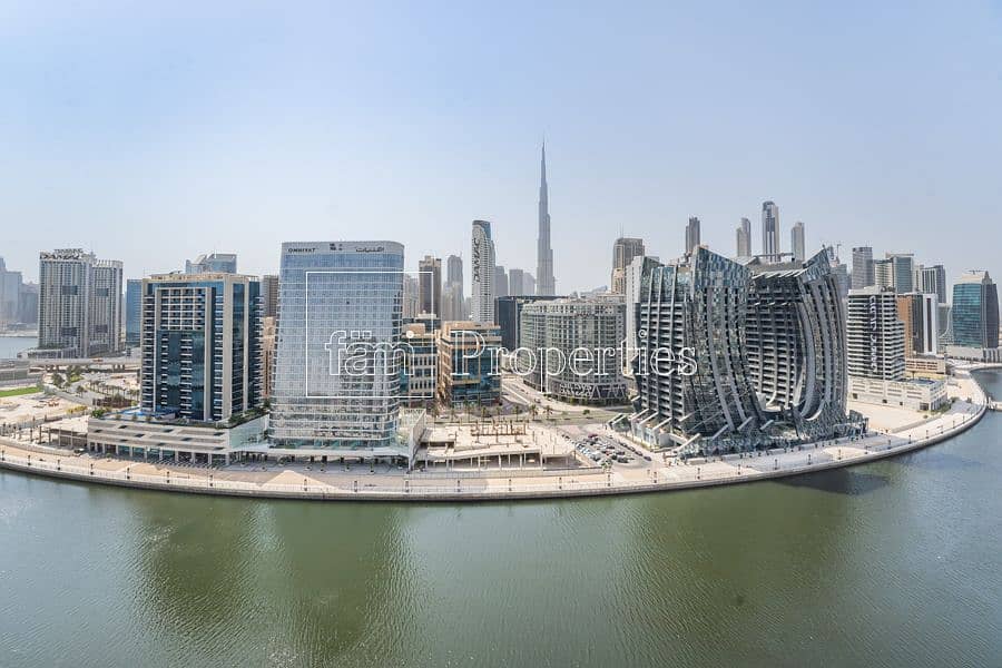 Stunning Full Burj & Canal view|2% DLD Waiver