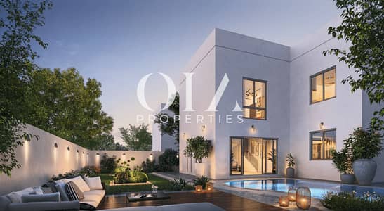 4 Bedroom Villa for Sale in Yas Island, Abu Dhabi - 4 BR Stand Alone Villa | Pool | Garden | Terrace | Study | Prime Location