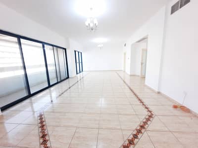 4 Bedroom Flat for Rent in Deira, Dubai - No Commission | Chiller Free | Maid's Room | Bright 4bhk With Balcony Only For Family  Rent 110k to 116k