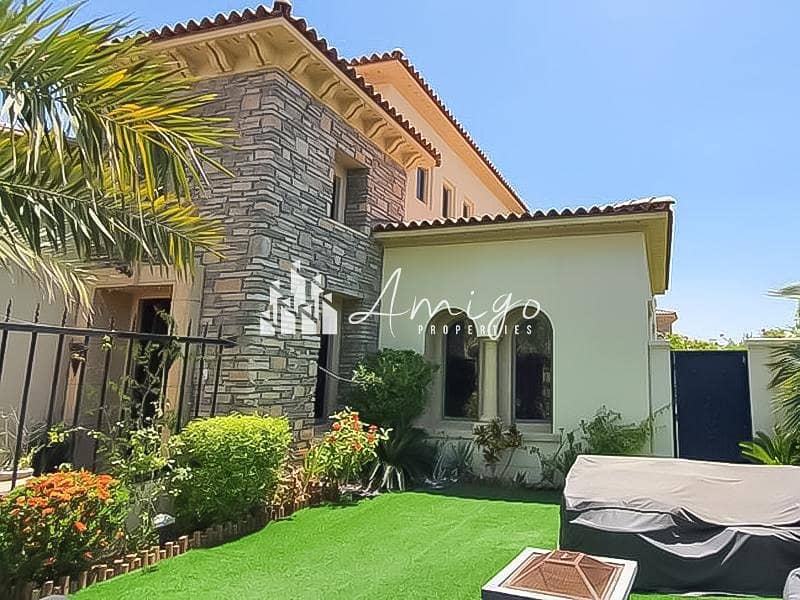 Lavish | Captivating | 4 BR Villa + Maid with balcony & landscaped garden