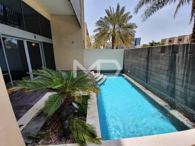 4 Bedroom Townhouse for Rent in Al Raha Beach, Abu Dhabi - Canal View | Private Pool |Beach Access | Available