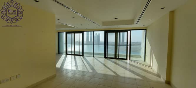3 Bedroom Flat for Rent in Al Mamzar, Sharjah - A. C Free Sea View 3bhk with All Masters , 1 Month,  Pool 75k