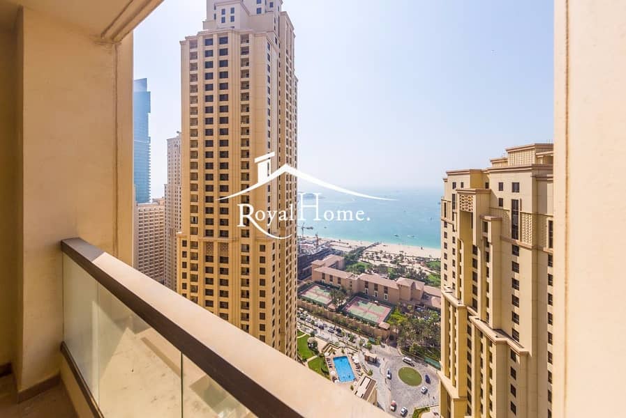 Sea View |2 bed plus storage | Murjan 1|JBR