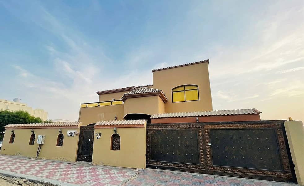 Best Deal! 5 BR Hall Villa in a 6,400 sq. ft. plot w/luxury finishing &  furniture in Mowaihayt Ajman