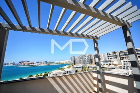 6 Bedroom Villa for Sale in Al Raha Beach, Abu Dhabi - Full Sea View | Podium Villa | Fully Furnished |