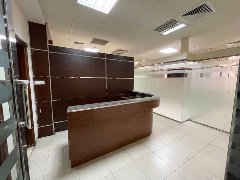 2 Months Free|Huge Size Fully Fitted Office in Al Nahda Dubai