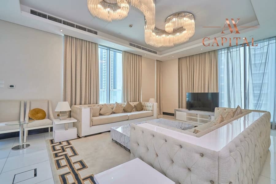 位于迪拜市中心，招牌酒店式公寓 1 卧室的公寓 1240000 AED - 6333392