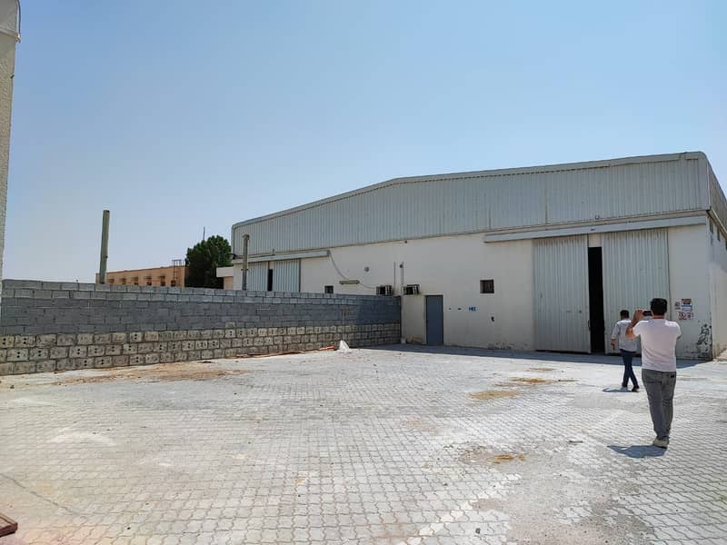 17000 Sqft Warehouse With Open Land Office 3 Phase Power In Emirates Industrial City Al Saja Sharjah
