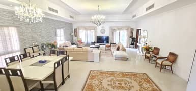 Luxuries Fully Furnished Ready to Move-In || 5BHK + Maids Room