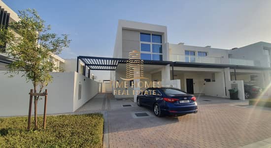 3 Bedroom Townhouse for Sale in DAMAC Hills 2 (Akoya by DAMAC), Dubai - Single Row Corner 3BR Plus Maids Room Townhouse Available For Sale In Damac Hills 2 (Trixis Cluster)