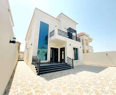 5 Bedroom Villa for Sale in Al Mowaihat, Ajman - For sale, a stone-facing villa, in a distinguished residential location, close to all services. Without down payment, 100% full bank financing and ins