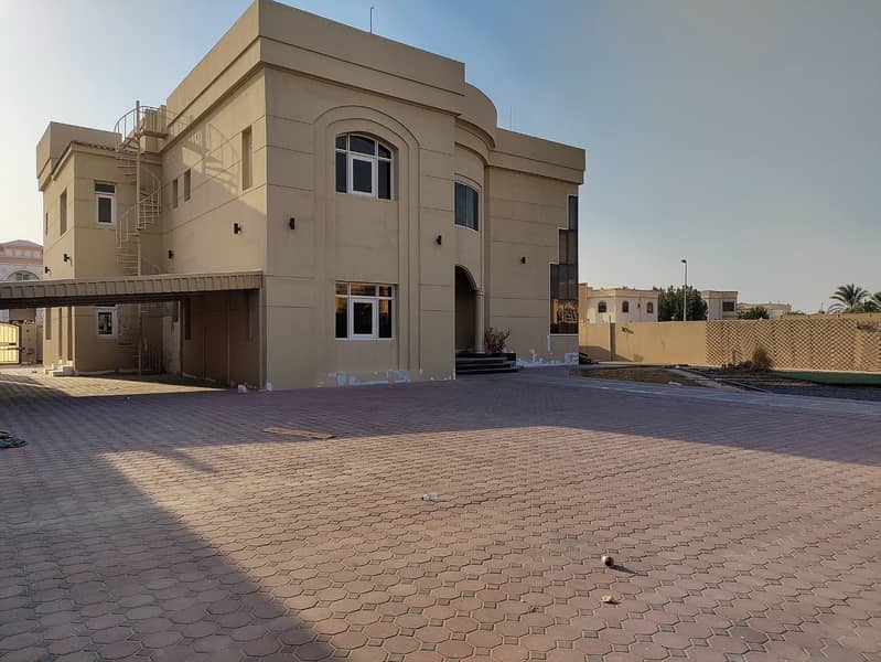 Corner Plot, Three Side Road, Main Road Facing, Five Bedroom Villa With Huge Plot Size & All Master,In Mizhar  Dubai.