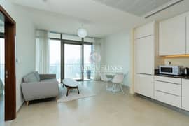 Exclusive Part Furnished 1 Bed Full Marina View