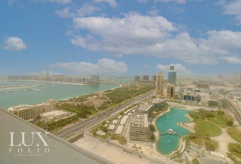 Sea/ Palm View | 3 Bed + Storage | High Floor