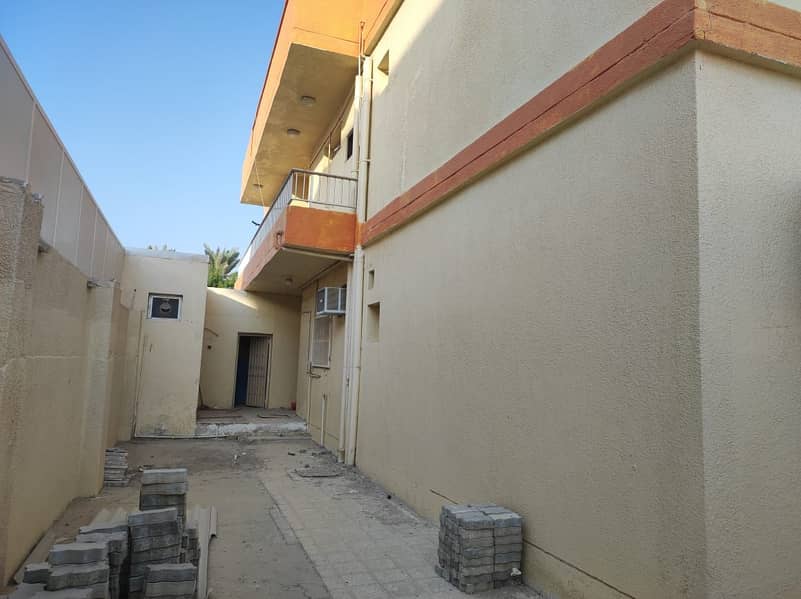 For rent villa separate section first floor in Al Nakhilat area Sharjah