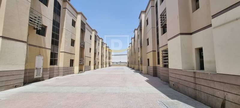 10 rooms are available in independent Labor Camp | Al Quoz 2