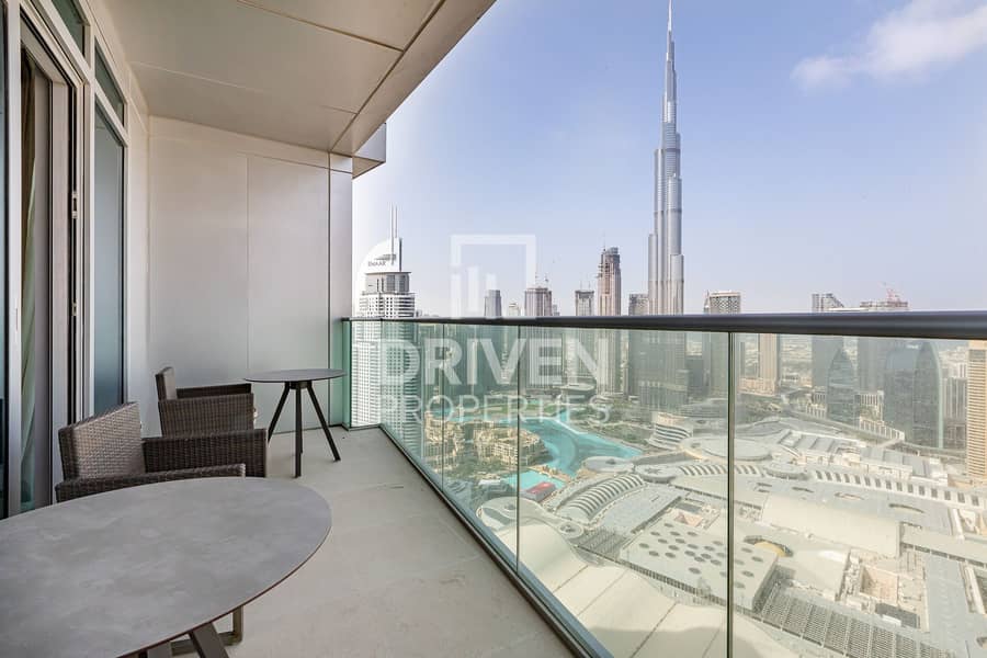 Furnished | Burj Khalifa & Fountain View