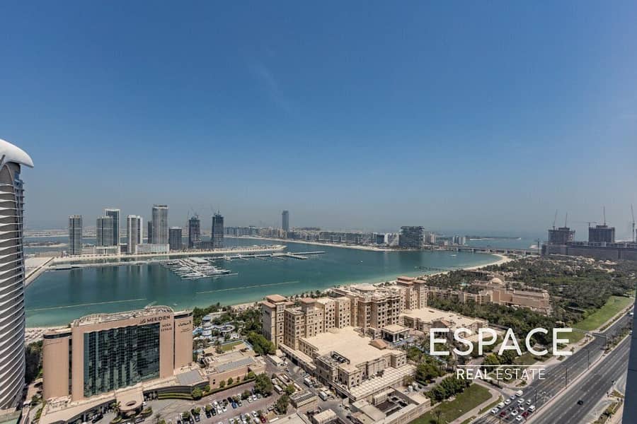 位于迪拜码头，海洋塔楼 2 卧室的公寓 190000 AED - 5661519