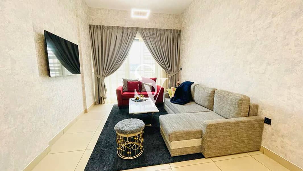 Fully Furnished | 1 BR w Maids | Vacant On Transfer