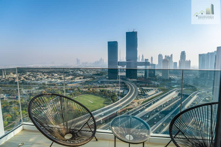 High Floor with Dubai Frame View I 2 Bedroom I 1 Residences
