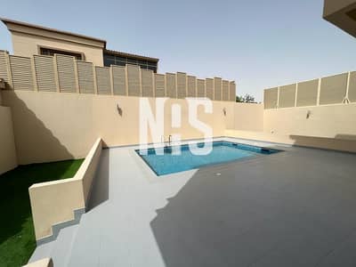 4 Bedroom Villa for Rent in Al Raha Golf Gardens, Abu Dhabi - Ready to move in beautiful villa with swimming pool
