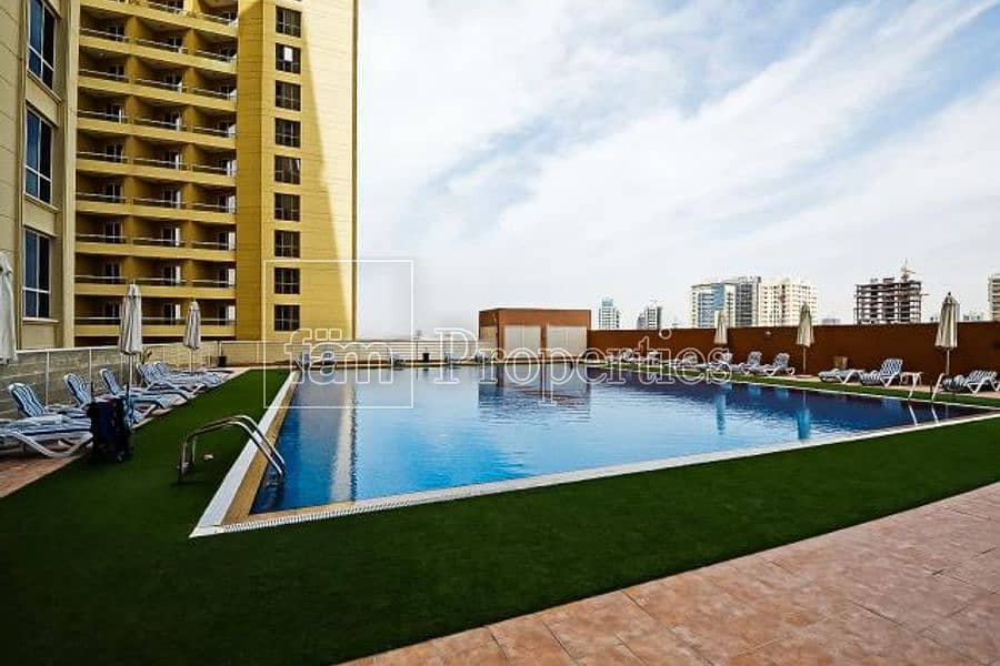 شقة في لاجو فيستا B لاجو فيستا مدينة دبي للإنتاج 33990 درهم - 6338184