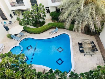 2 Bedroom Apartment for Rent in Mirdif, Dubai - *DEWA FREE*  2BR WITH KIITCHEN APPLIANCES-ONLY FOR COUPLES-POOL-GYM-PRIME LOCATION-NO FLIGHT PATH