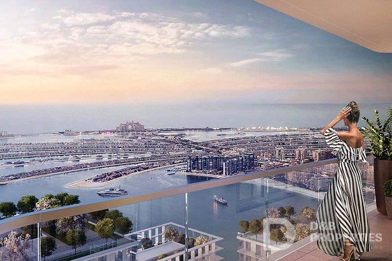 位于迪拜港，艾玛尔海滨社区，滨海景观公寓 2 卧室的公寓 4500000 AED - 6339070