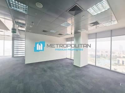 Floor for Rent in Dubai Internet City, Dubai - Commercial Half Floor | Grade A Tower | Golf View