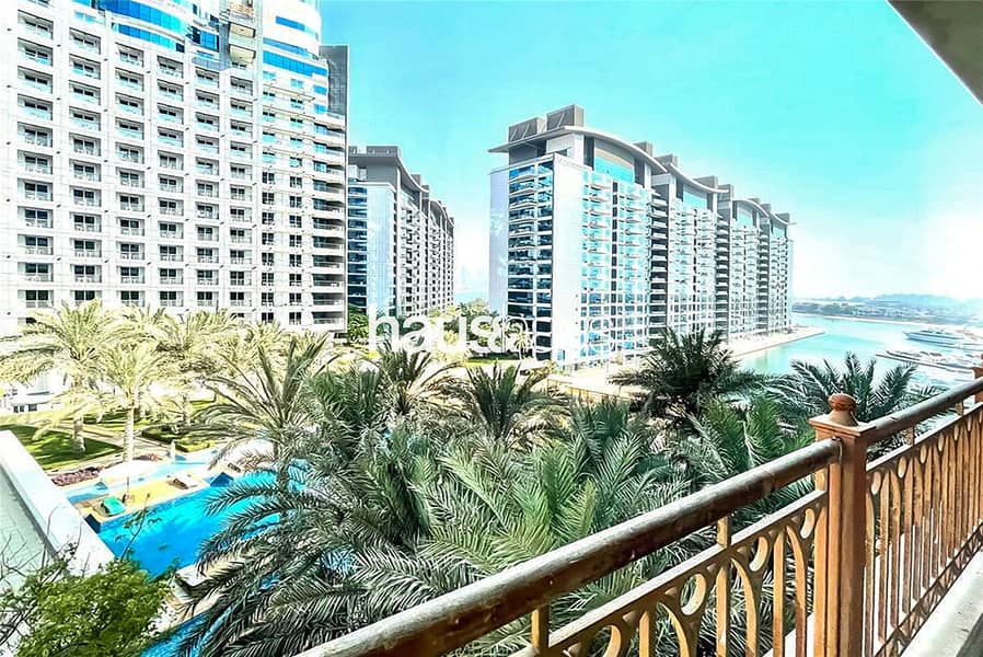 位于朱美拉棕榈岛，滨海公馆，滨海公馆1号大楼 2 卧室的公寓 195000 AED - 6339682