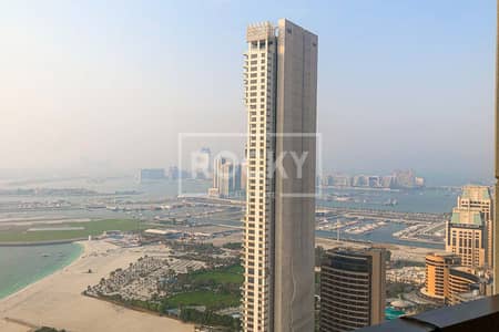 2 Bedroom Apartment for Rent in Jumeirah Beach Residence (JBR), Dubai - Upgraded | Full Sea View | Higher Floor