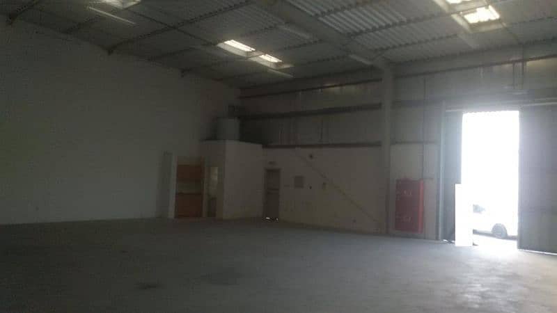 Umm Al Quwain Industrial Area 2,450 Sq. Ft warehouse with 16 kW electricity load connected