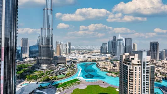 2 Bedroom Apartment for Rent in Downtown Dubai, Dubai - High Floor | Burj Khalifa Views | View Today