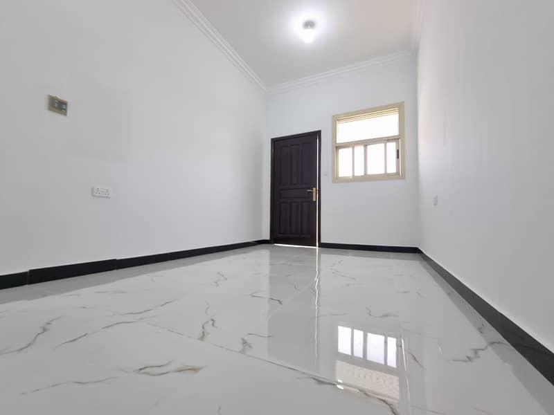 Huge studio   with private entrance  available in khalifa city\' a nearby Al fursan mall monthly 2400 yearly 24k