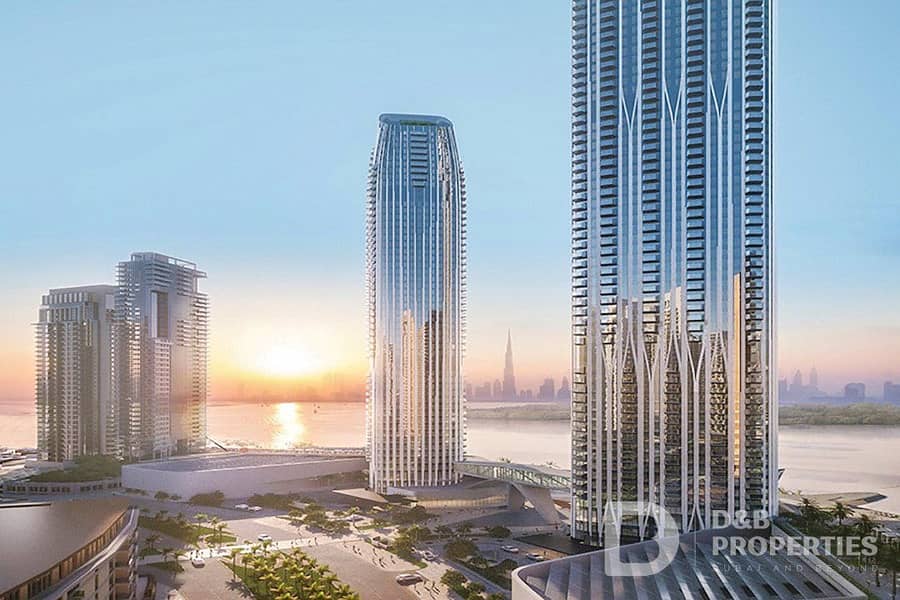 位于迪拜溪港，谦恭海港大厦 1 卧室的公寓 2500000 AED - 5340868