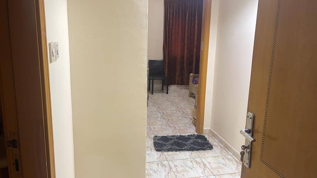 WELL FURNISHED ALL INCLUDING 1 BED HALL AVAILABLE MONTHLY BASSES RENT IN AL NUAIMIYA