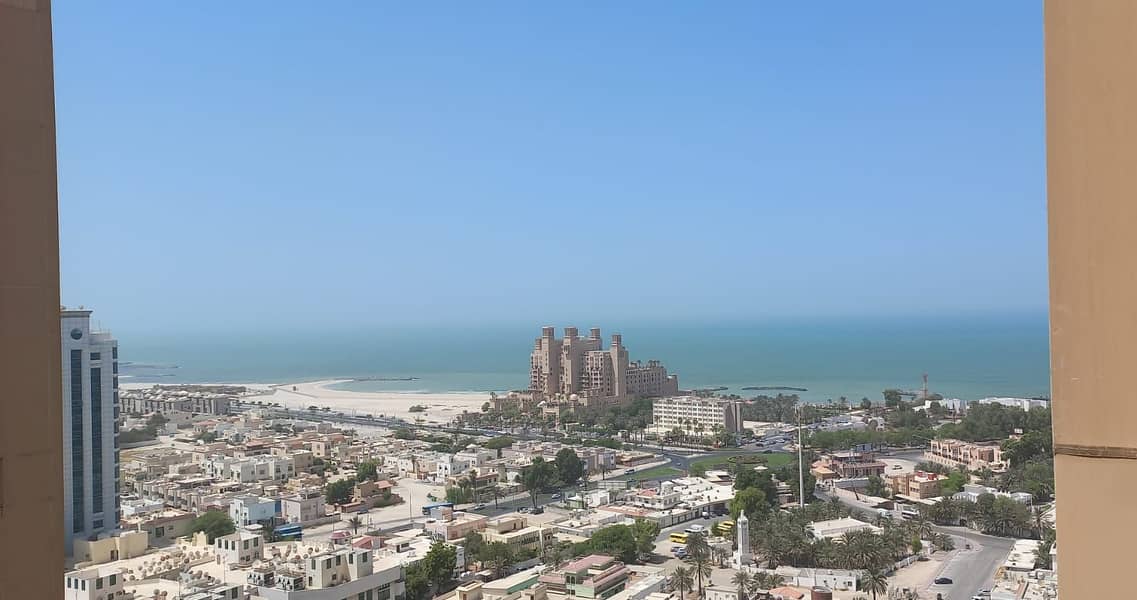 Sea View One Bed Room Bigger Size with Parking For Rent In Ajman One Towers