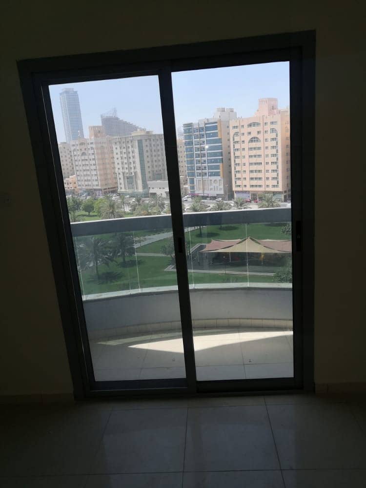 12 For sale an apartment of 3 rooms and a hall with a balcony in Al Majaz 3 in Al Serhi Tower