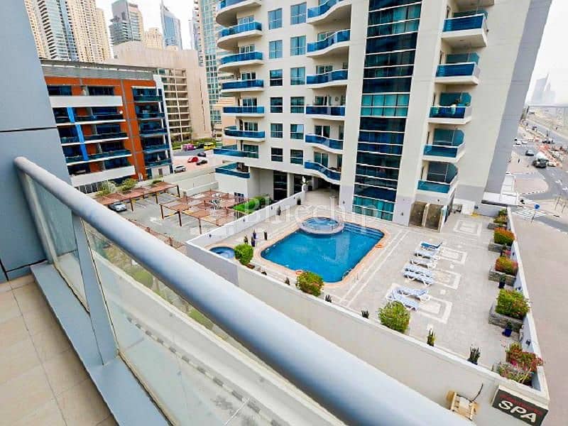 Big Size│Pool View│Next to Metro Station |Balcony