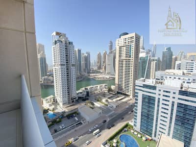 1 Bedroom Flat for Rent in Dubai Marina, Dubai - 1bhk chiller free marina view with all bills included