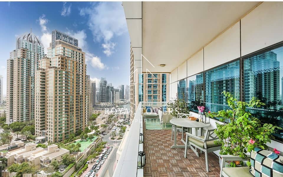 STUNNING VIEW WITH LARGE LAYOUT IN MARINA |BALCONY