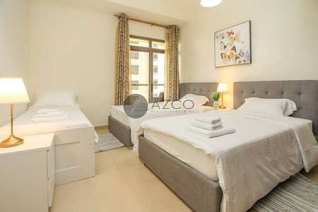 2 Bedroom Flat for Rent in Jumeirah Beach Residence (JBR), Dubai - Marina and Community View | Fully Furnished | Call