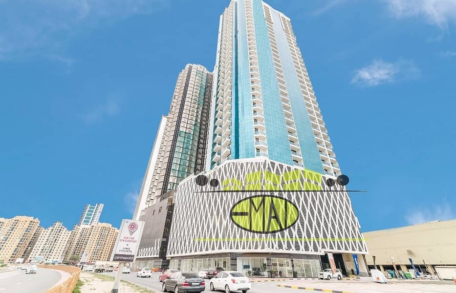 Luxurious Oasis Tower || Sea View || 2 Bed Hall Parking || Free AC || Free Gym & Pool