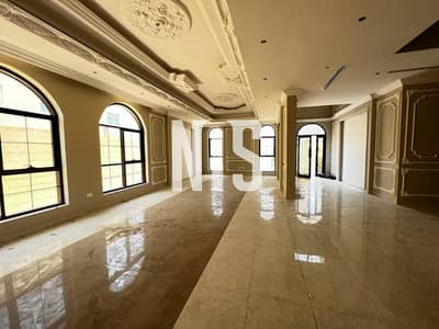 فیلا 7 غرف نوم للايجار في مدينة شخبوط (مدينة خليفة ب)، أبوظبي - فيلا راقية جديدة اول ساكن وجاهزة للسكن