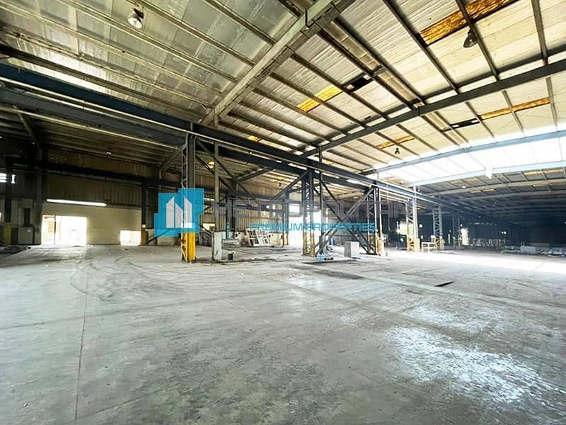 Spacious Factory | High Power Load | High Ceiling