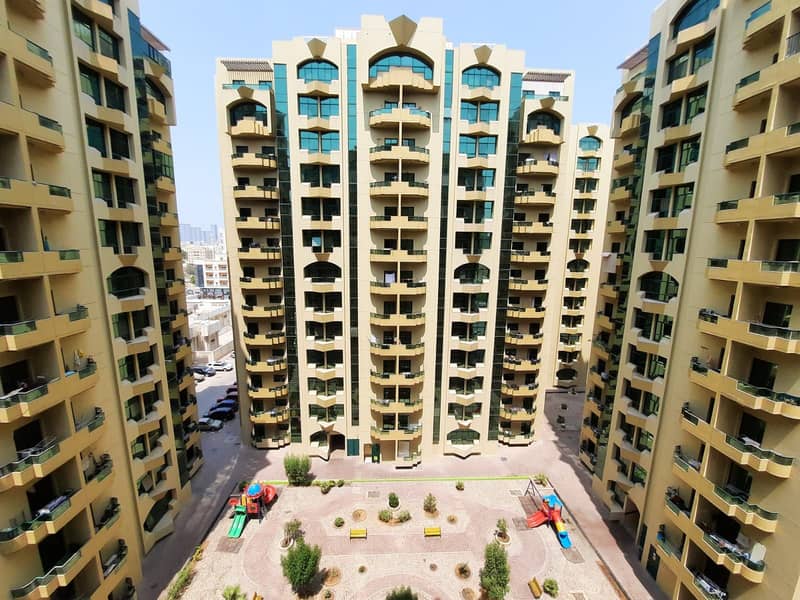 1 BHK WITH MODERN EMINITIES WITH CITY VIEW BALCONY JUST FOR 19,000AED