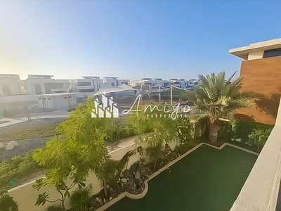5 Bedroom Villa for Rent in Yas Island, Abu Dhabi - Corner | Garden Facing  | 5 Masters BR + Maid | Type T4-C1