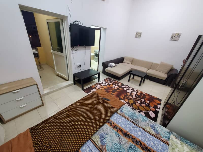 Great Deal!! Amazing fully Furnished Studio with privaate balcony close to forsan mall