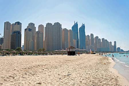 Fully upgraded & Furnished 2 (Two) bedrooms + Maid's room  - facing the sea, sunset & the Dubai Eye.
